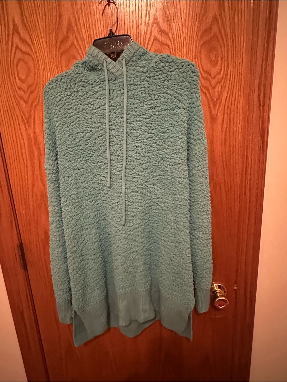 Zenana Cozy Women's Hoodie Sweater in Teal